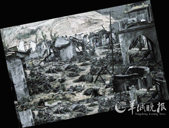 惨烈的战争场面