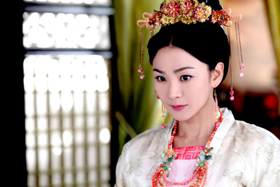 《倾世皇妃》洪小铃疯狂耍心计 新剧将播很兴奋