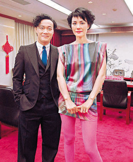 王菲和陈奕迅（资料图）