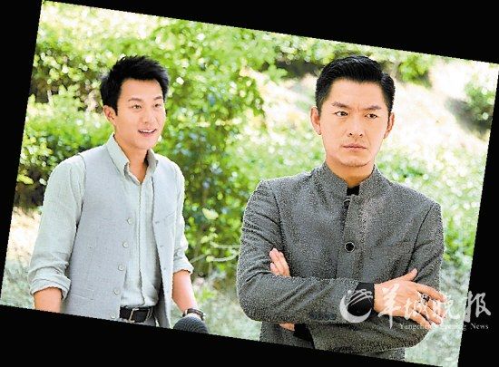 刘恺威（左）、朱泳腾演绎兄弟情仇