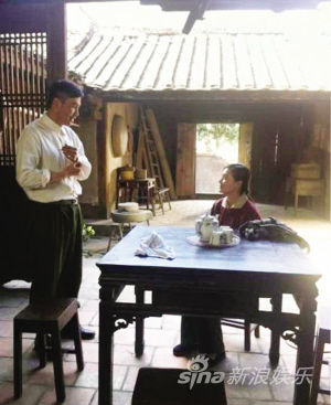 《海峡》拍摄现场