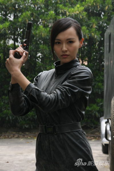 《x女特工》唐嫣上海热拍(图)