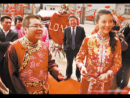 车晓当年与李兆会的婚礼轰动一时