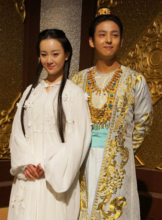 “王语嫣”张檬和“段誉”金起范