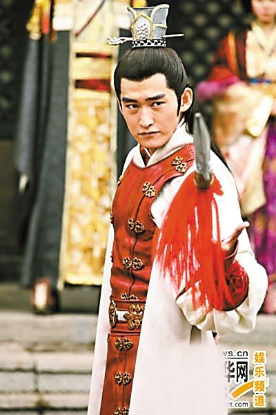 以偶像剧出名的张翰此次在《隋唐演义》中演罗成