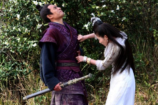 贡米与陈龙飚戏