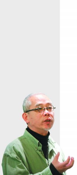 吴文光在早报文化讲堂 　　早报记者 高剑平