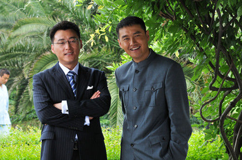 娄海平（任柯诺饰）与燕文川（刘晓锋饰）