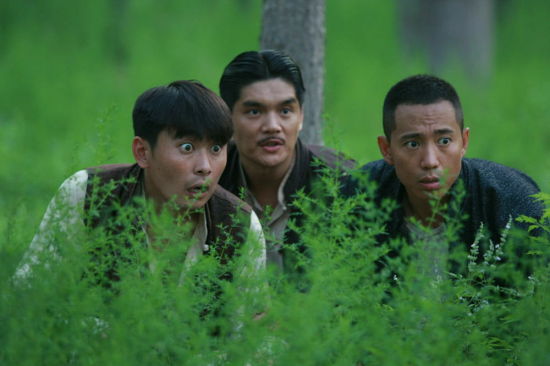 《武工队传奇》三人剧照