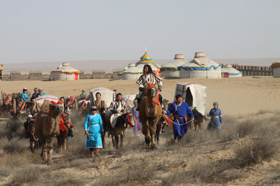 忽必烈迎亲场面