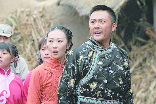 剧照 本报讯(记者侯艳宁)由吴子牛[微博]执导的36集电视剧《闯天下》