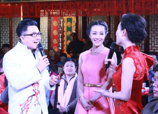 李依晓录制北京台元宵晚会