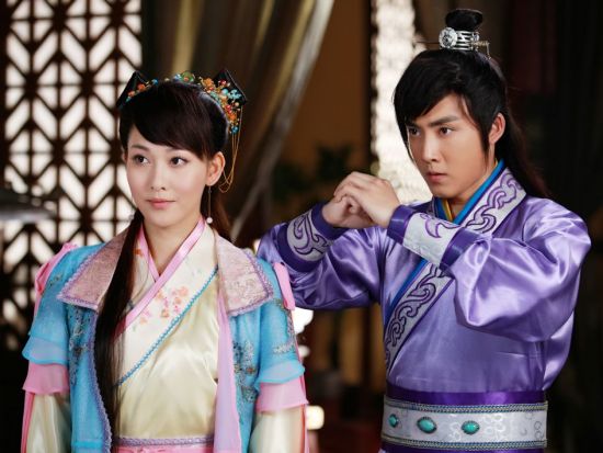 张睿李彩桦《隋唐英雄3》剧照