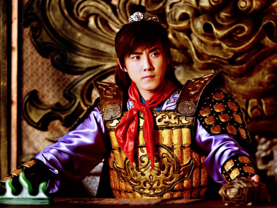 张睿《隋唐英雄3》红领巾造型