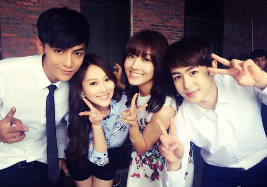 郑罗茜新剧与汪东城、尼坤三角恋