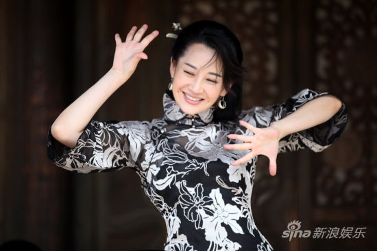 拍摄间隙可爱真性情的一面