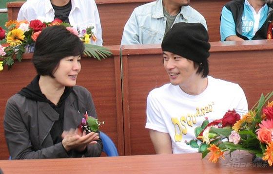 程皓枫称丛珊为偶像大秦直道再合作组图