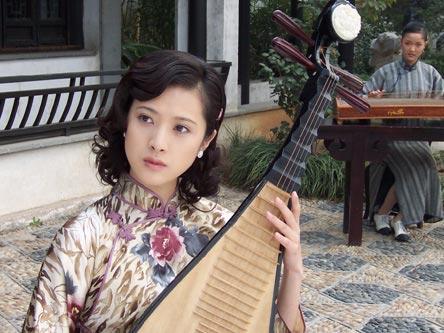 隋俊波琵琶旗袍齐上阵军统之花惹人爱组图