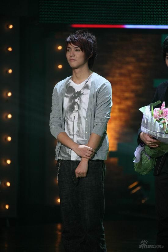 图文:2007我型我秀总决选--郜晓晨五官俊俏