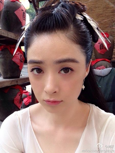 蒋欣楚楚动人