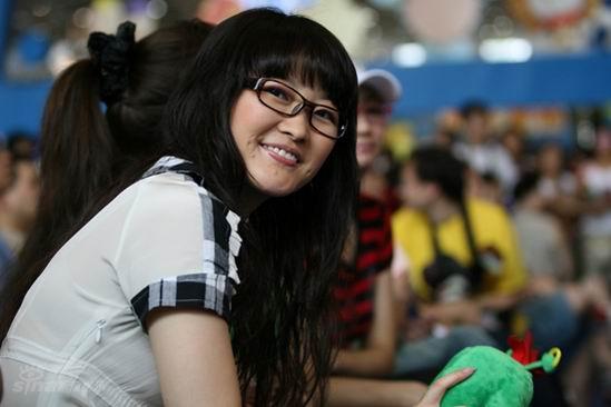 图文:动漫嘉年华开幕--金海心表情可爱