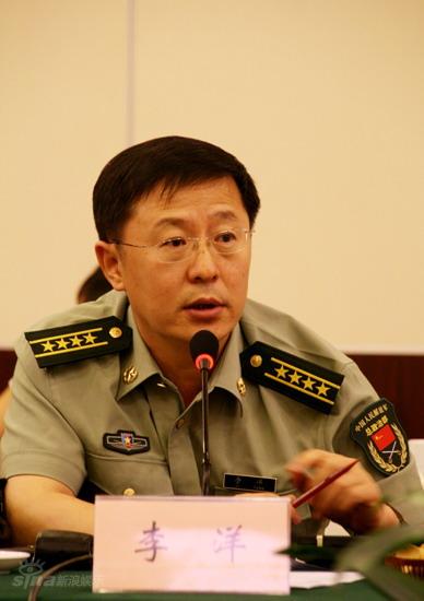 图文解放军总政宣传部文艺局影视主管李洋