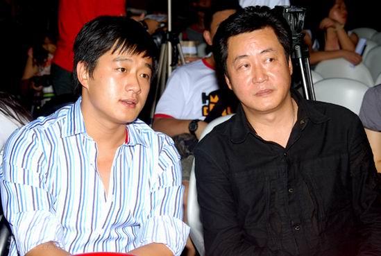 图文奋斗北京发布会佟大为与赵宝刚