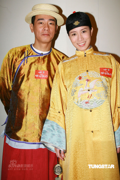 图文:tvb《铁嘴银牙》宣传--陈小春佘诗曼