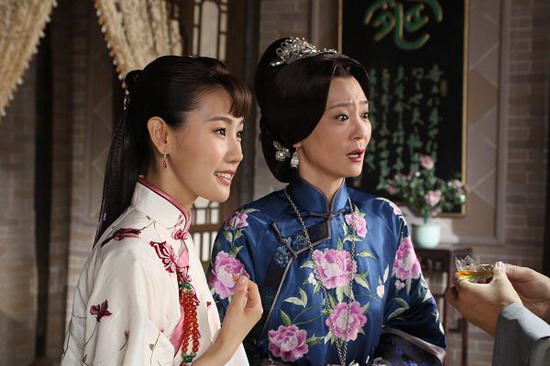 新浪娱乐讯 《谁知女人心》在戏里担当女主角的刘璐珈首次与刘雪华