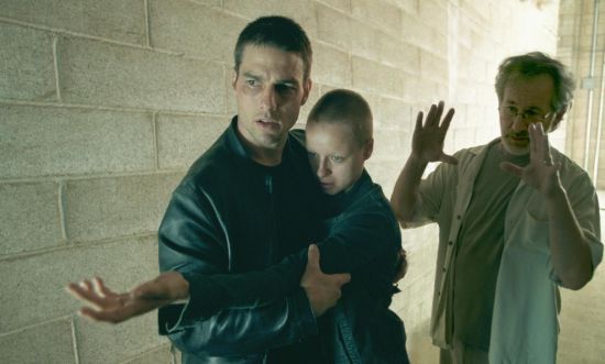 汤姆-克鲁斯、萨曼莎-莫顿和斯皮尔伯格