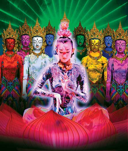 杨丽萍想见杨丽萍 小羊上《藏谜》舞台