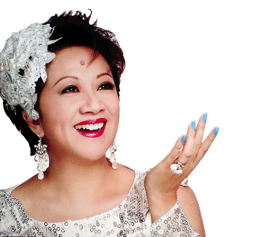 乐观的薛家燕深受观众喜爱(资料图片)