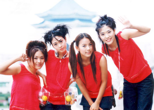 图文:韩国组合三代变迁之fin.k.l--可爱纯美