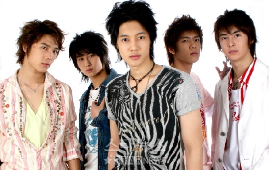 图文:韩国组合三代变迁之ss501--青春气息