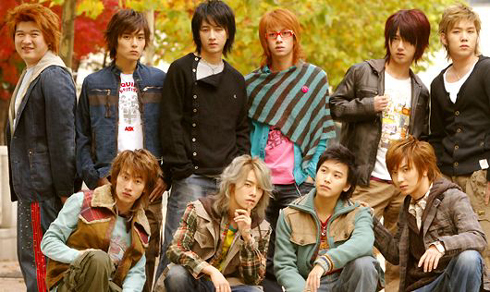 图文:韩国组合三代变迁之sj--经历懵懂少年