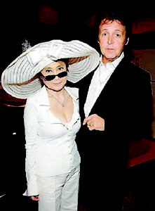 麦卡特尼和大野洋子