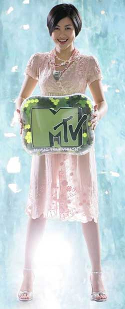 图说：朱珠是土生土长的北京女孩。 ＭＴＶ全球音乐电视台／供图