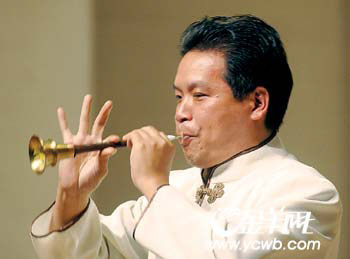 唢呐演奏家丁章鹏