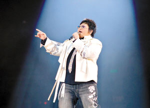 韩红在北京演唱会上