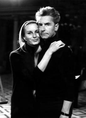 卡拉扬和他的妻子