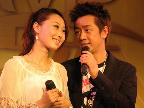 马梓涵内地宣传生感情 陈浩民:已离不开她(图)