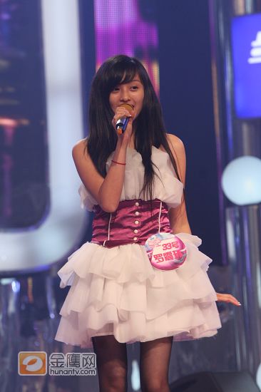 美貌击败实力 最美快女罗震环直接晋级(图)