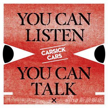 Carsick Cars新专辑《You Can Listen，You Can Talk》封面