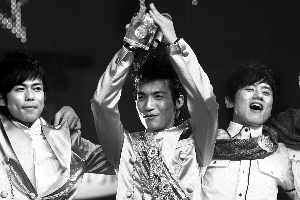 2007年的“快男”捧出的苏醒、陈楚生和张杰（从左至右）如今都各自闯出一片天地，不知时隔三年后观众能否还看到惊喜