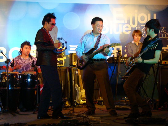 吉他老高现场互动