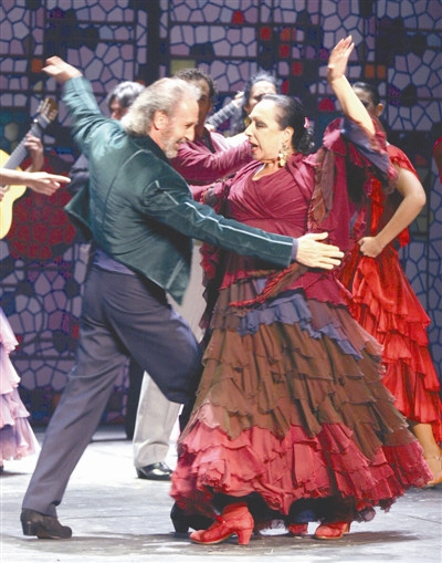 热情洋溢的舞蹈