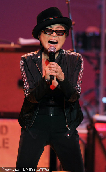 小野洋子gaga致敬约翰-列侬