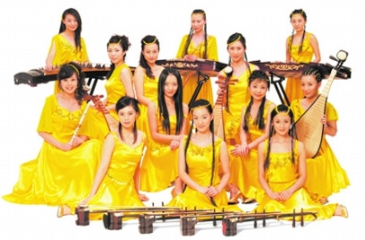 昔日女子十二乐坊成员(资料图)