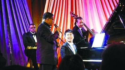 19日晚，郎朗在白宫现场演奏《我的祖国》。