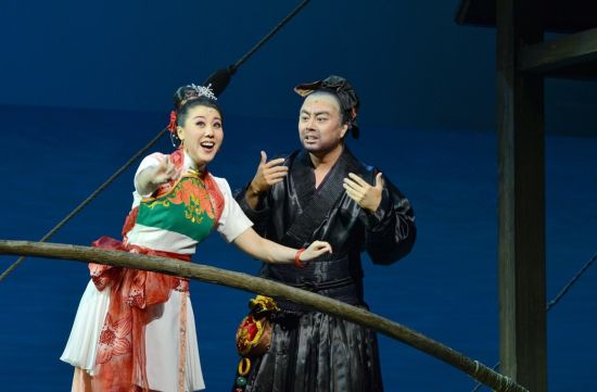 王喆首演歌剧《运河谣》大获成功
